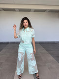 EMBROIDERED MESH