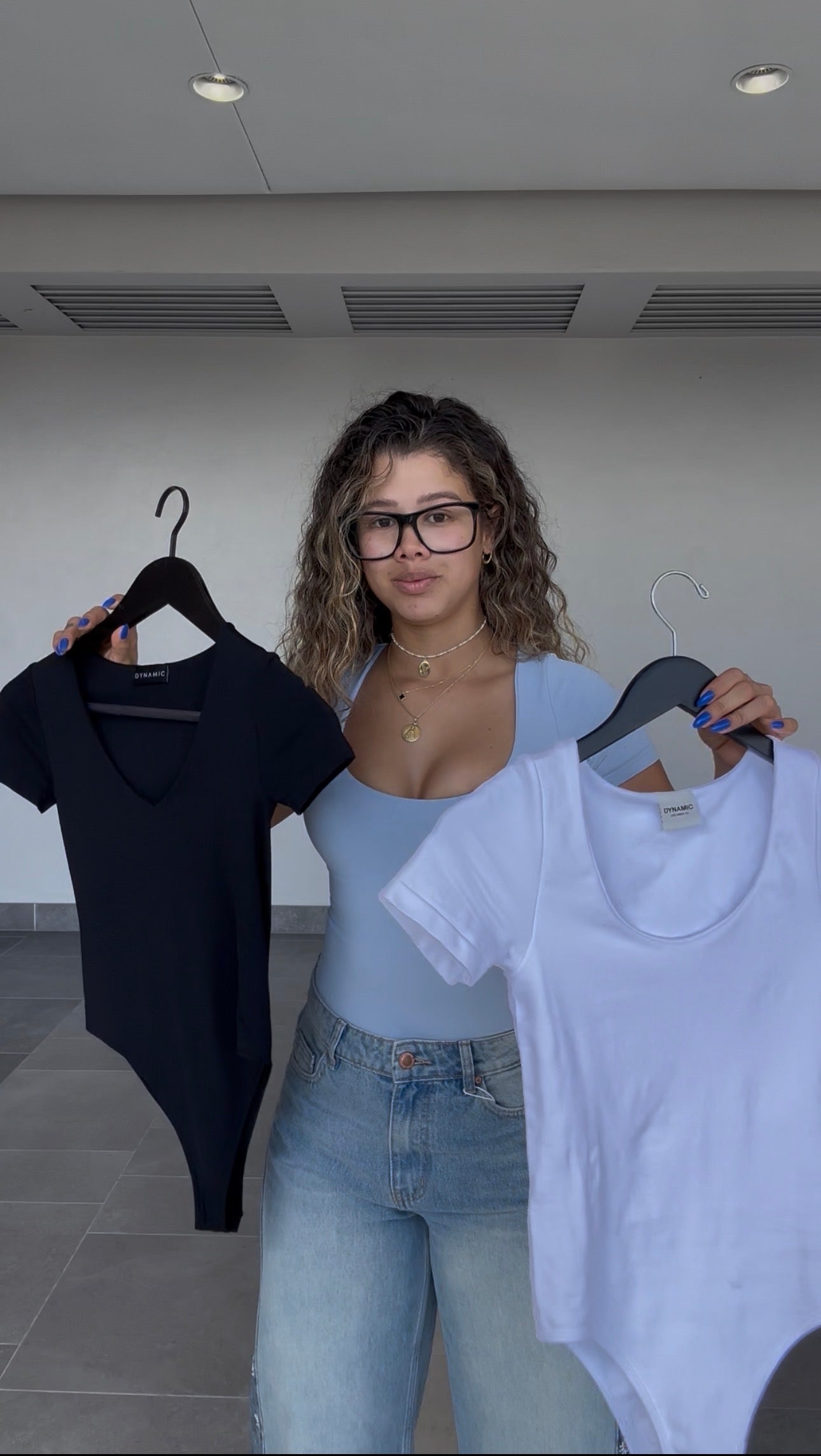 LYCRA BODYSUIT🖤🩵🤍