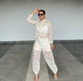 MANDARIN BLOOM LACE SET