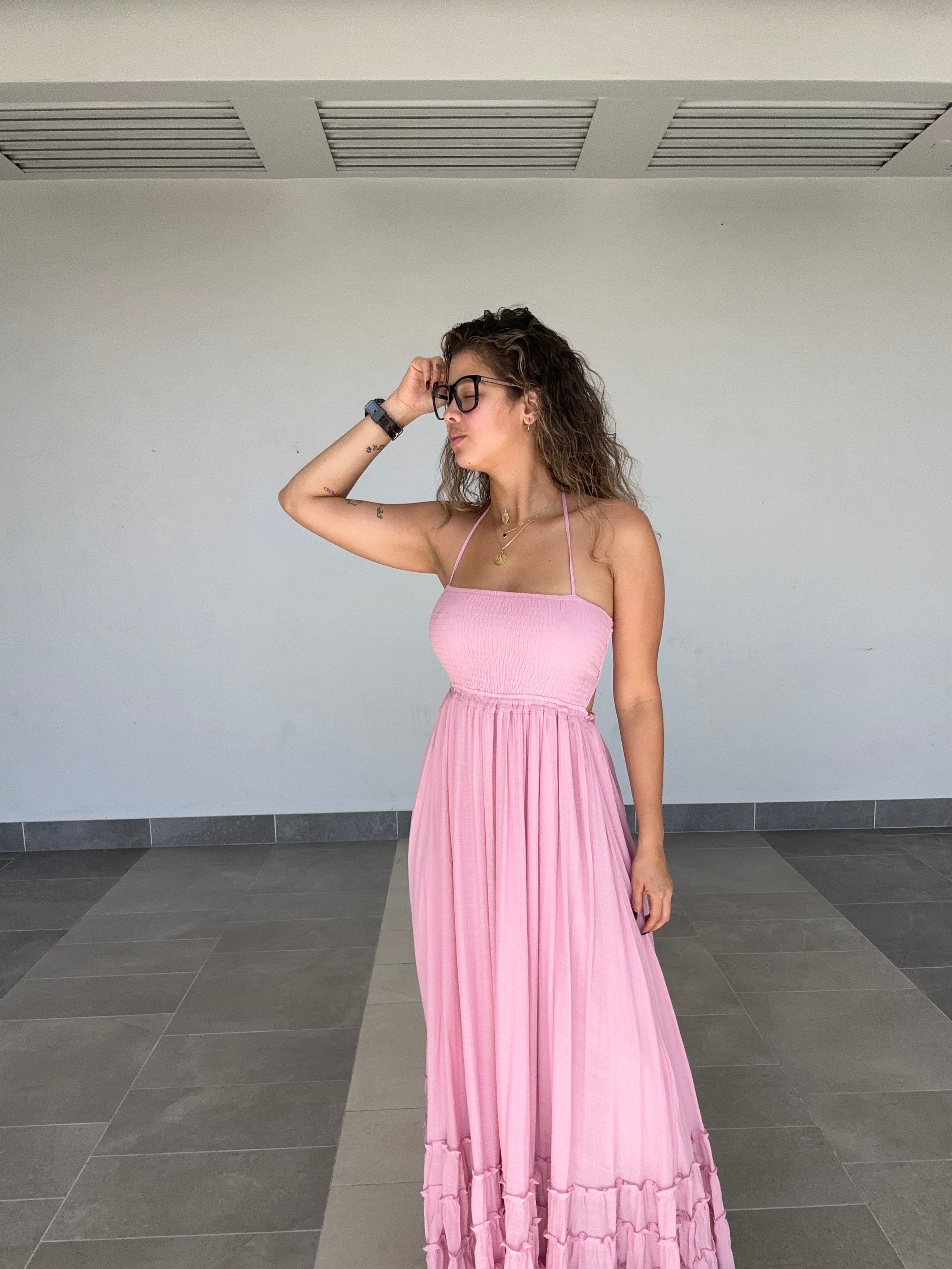 BABY PINK DRESS