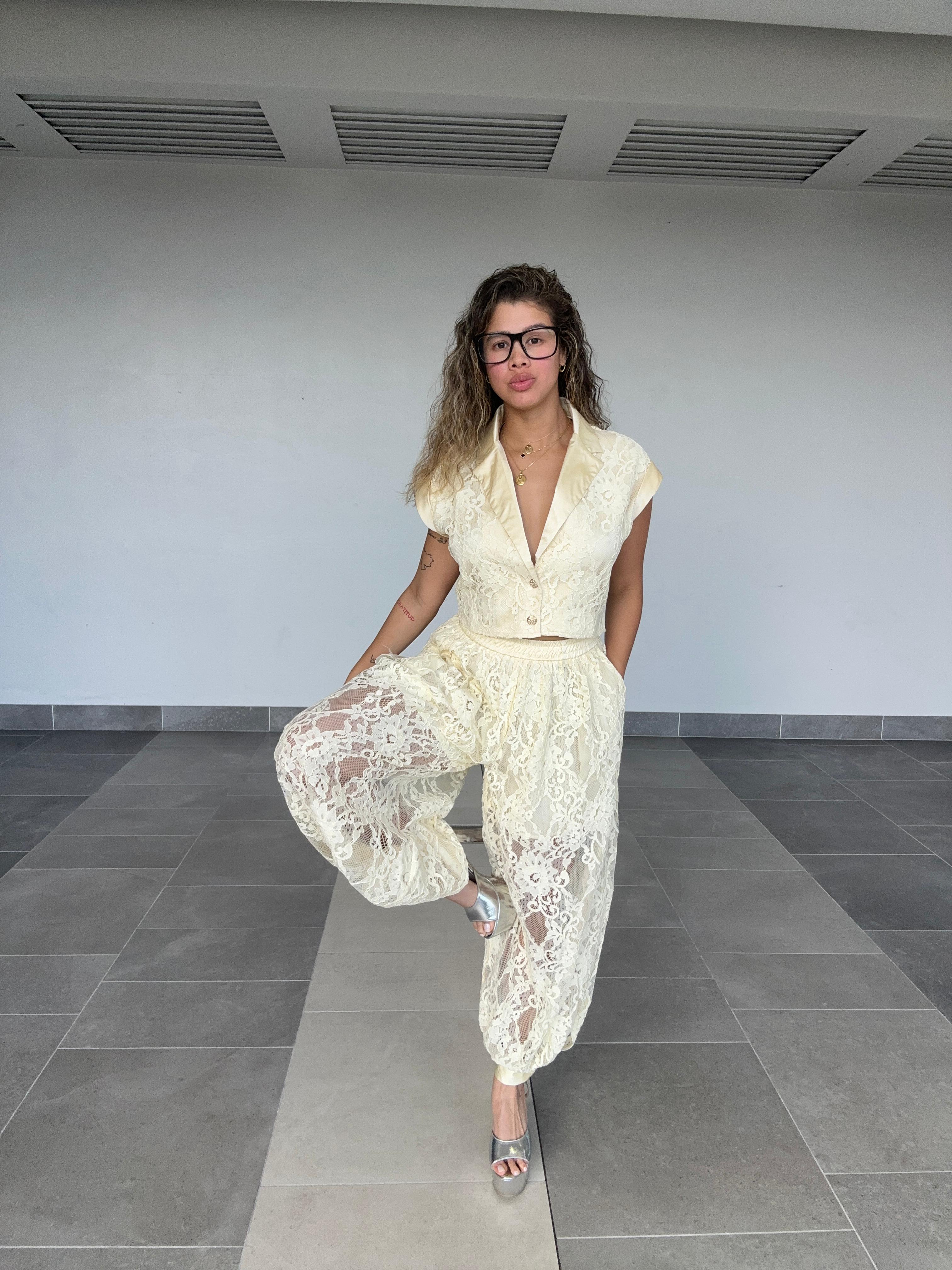 SET BLONDA LEMON YELLOW